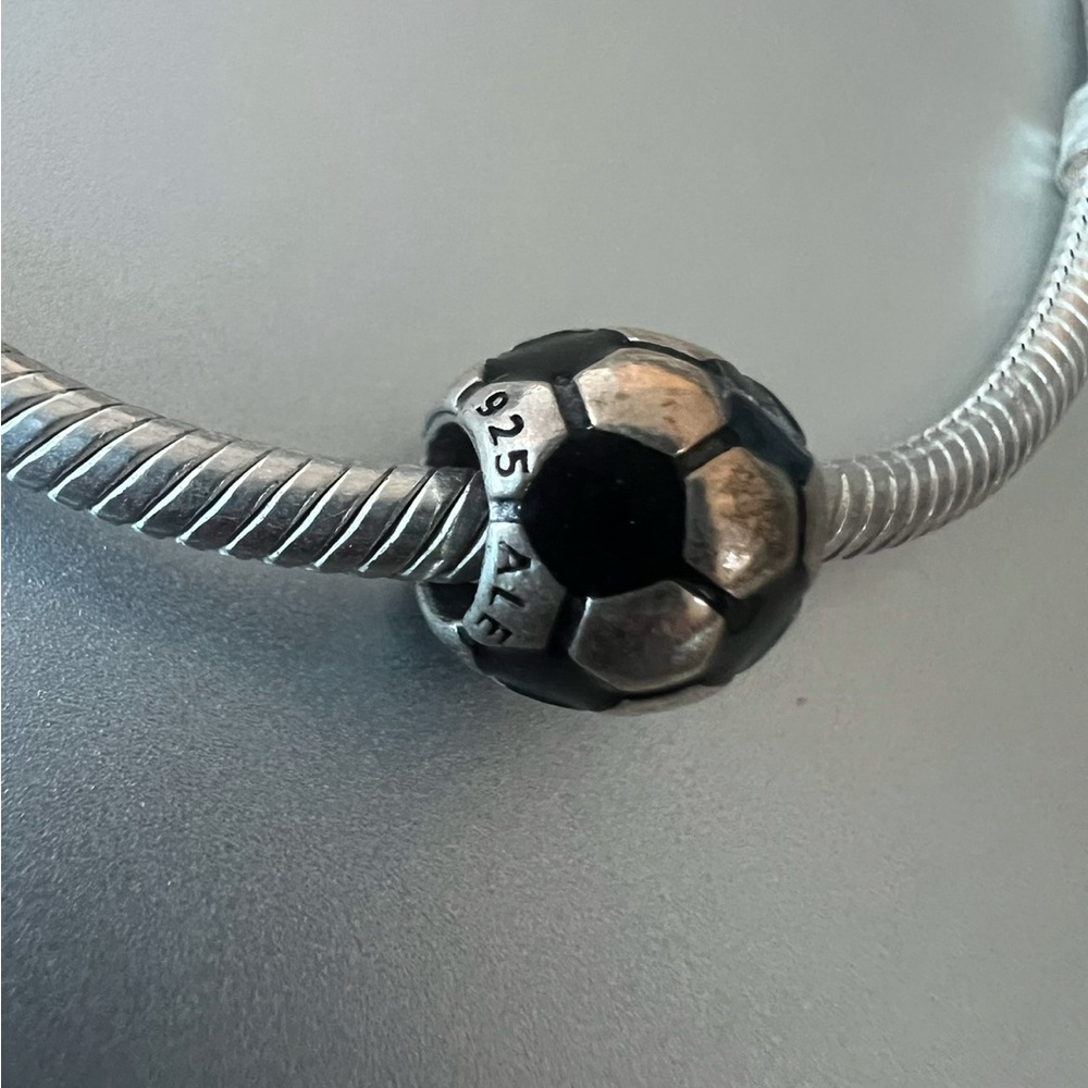 Pandora Soccer Ball Charm AUTHENTIC